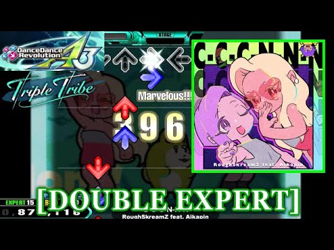 【DDR A3】 C-C-C-N-N-N / RoughSkreamZ feat. Aikapin [DOUBLE EXPERT] 譜面確認+Clap