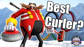 EGGMAN CHEATS AT CURLING in Mario and Sonic at the Olympic Winter Games