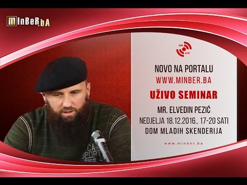 Predbračni seminar - mr. Elvedin Pezić