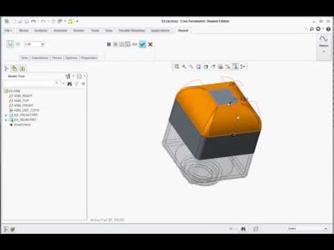 E9 CREO Parametric 2 0   Basic Assemblies