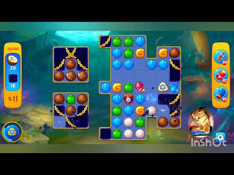 Fishdom,10346 level,no Booster - 10346 уровень, прохождение без бустеров.
