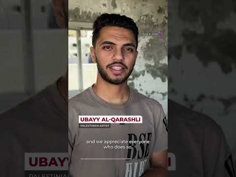 Gaza artists honour Macklemore for supporting Palestine | AJ #shorts