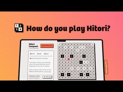 How to play Hitori even if you're a beginner