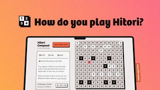 How to play Hitori even if you're a beginner