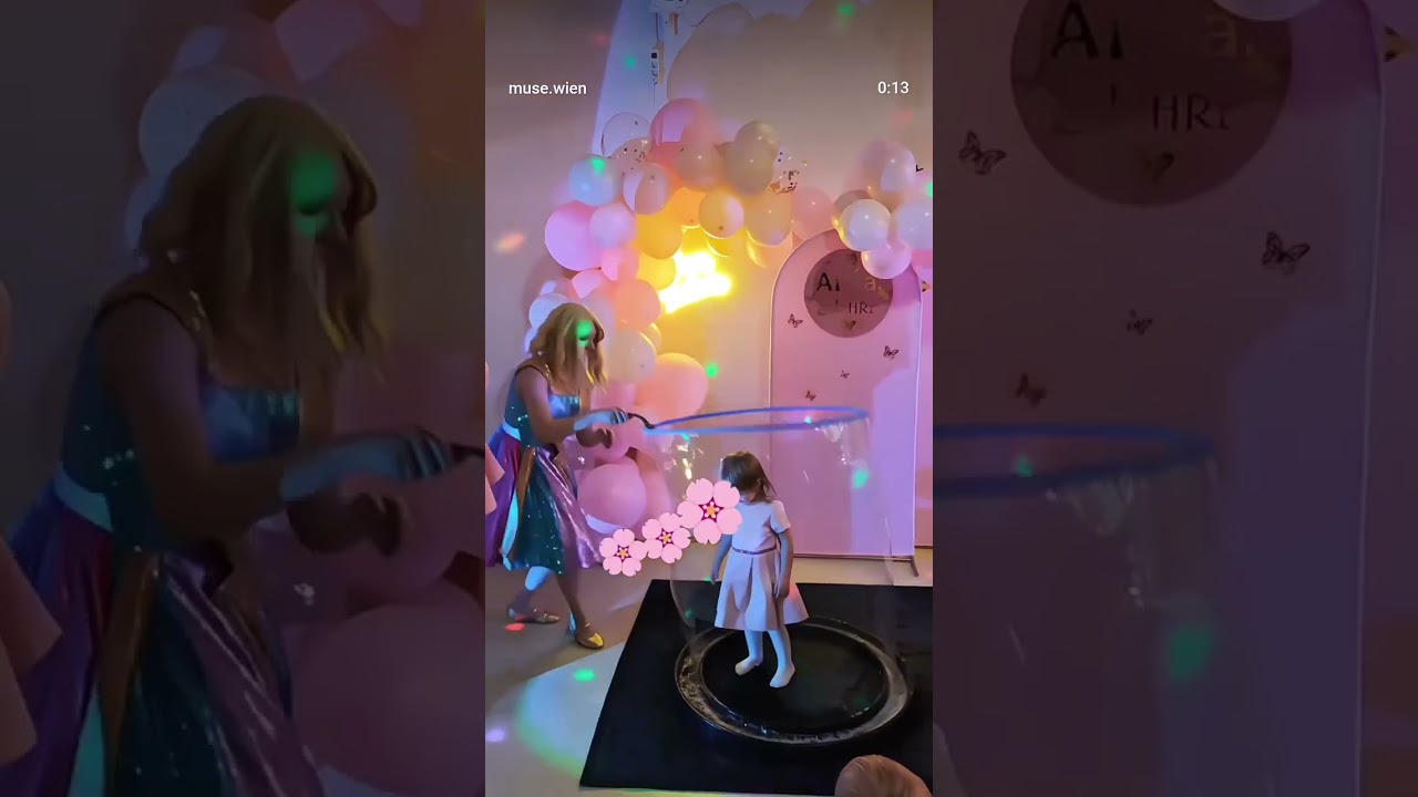 Bubble Show 🎈 Magic Moments at MuSe Vienna | Vera & Egor Hahuleac #bubbleshow #bubbleart