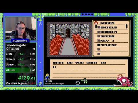 Shadowgate (Glitched) in 7:07 by xChristine