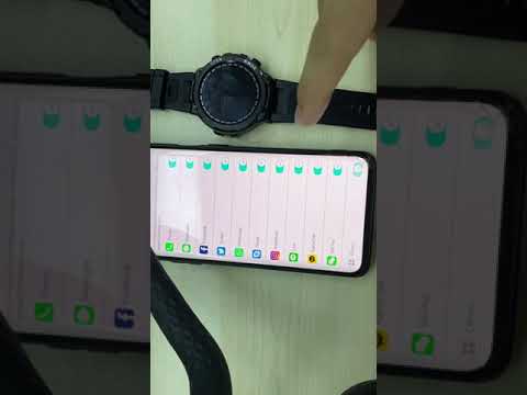 K22 smart watch connect to APP and Bluetooth