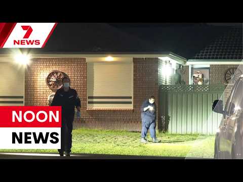Sydney stabbing murder charge, home peppered with bullets in Western Sydney | 7NEWS
