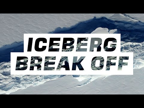 The biggest iceberg breaks off Antarctica's Larsen C ice shelf