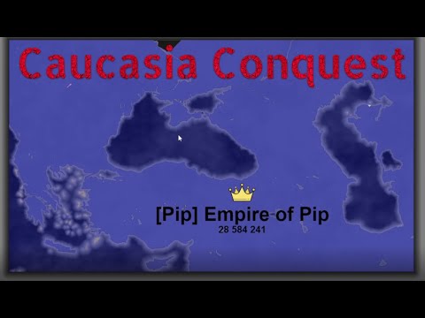 An Easy Caucasia win in Territorial IO
