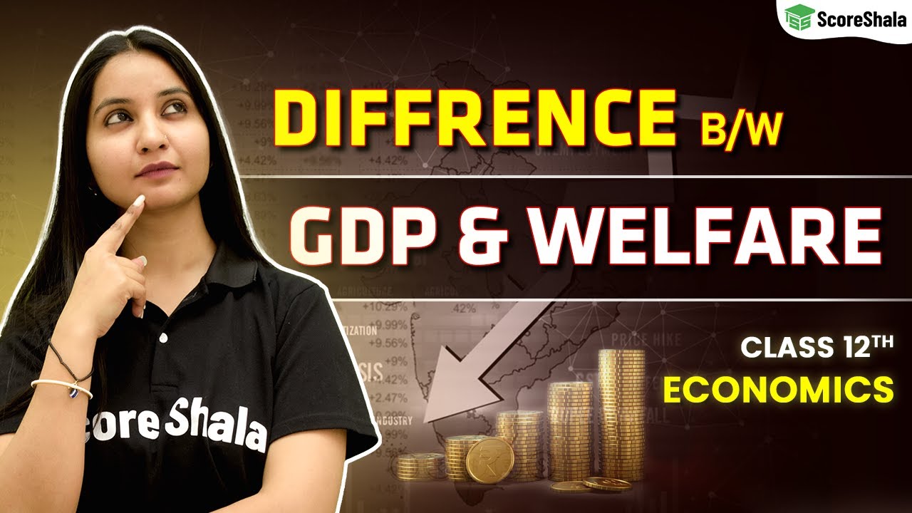 GDP AND WELFARE Class 12 - Economics | National Income Accounting