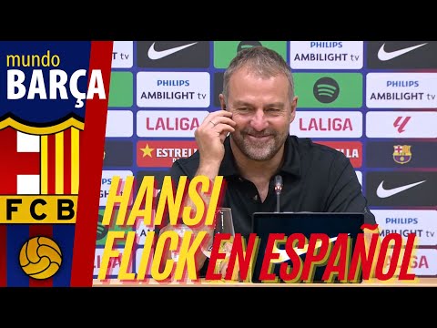 Hansi Flick's reaction to his sending-off and the "invention" with Araújo | Barça vs. Girona (2-1...