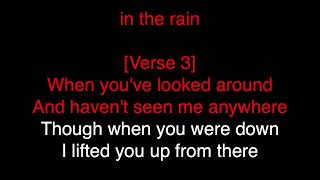 Stevie Wonder Karaoke - Shelter in the rain (Karaoke)
