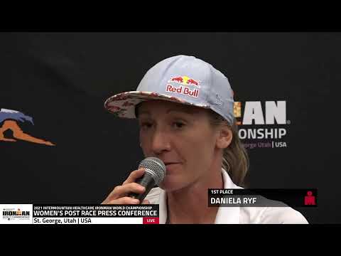 2021 Intermountain Healthcare IRONMAN World Championship Women's Pro Post-Race Press Conference
