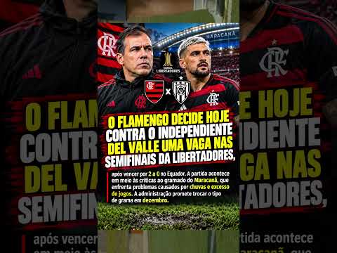 FLAMENGO EM ALERTA! GRAMADO DO MARACANÃ VIRA PREOCUPAÇÃO ANTES DA DECISÃO NA LIBERTADORES