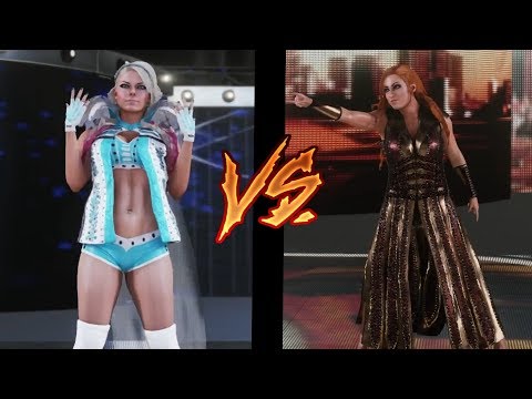 HAPPY NEW YEAR | Alexa Bliss Vs Becky Lynch | WWE 2K19 New Year Match | WWE 2K19 PC Match