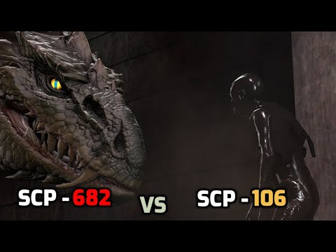 SCP-682 VS SCP-106 [SFM]