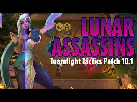 LUNAR ASSASSINS - AMAZING SYNGERGY! | TFT | Teamfight Tactics