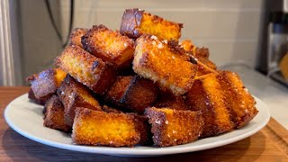 MAGICAL CORNBREAD CROUTONS