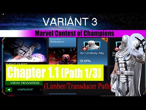 Variant 3 Ch 1.1 Path 1/3 (Limber/Transducer Path) - Marvel Contest of Champions