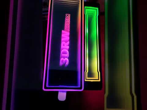 фото кулер для процессора 3drw (black/white) до 250w 6 трубок argb 3 pin новые 0