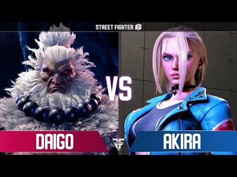 SF6 🔥 Daigo (#9 Ranked Akuma) vs Akira (#9 Ranked Cammy) 🔥 Street Fighter 6 High Level Gameplay!
