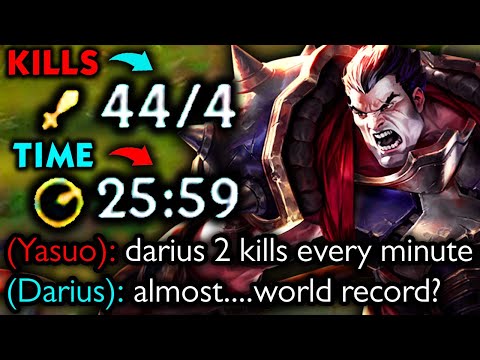 DARIUS 2 KILLS EVERY MINUTE (WORLD RECORD?)