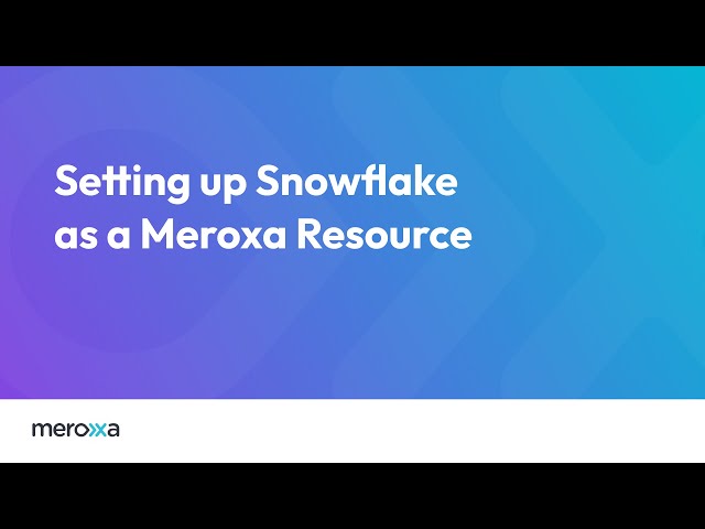 About Meroxa