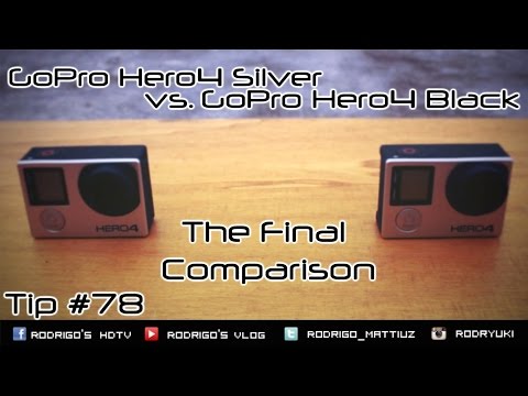 GoPro HD: Tip #78 Hero4 Silver vs. Hero 4 Black Comparison