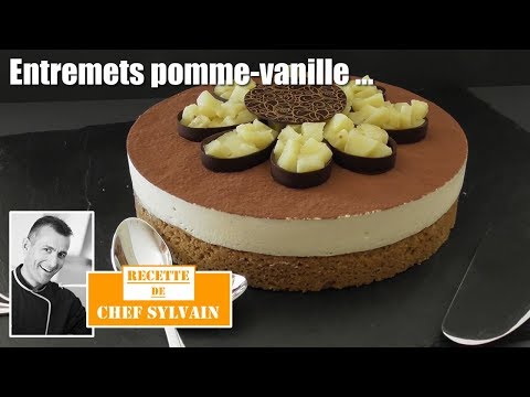 Apple Vanilla Entremet