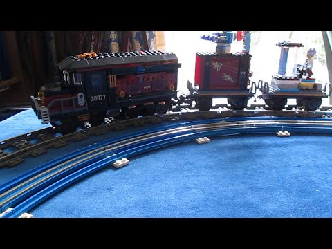Lego mod: Motorising 70424 (Hidden Side Ghost Train)
