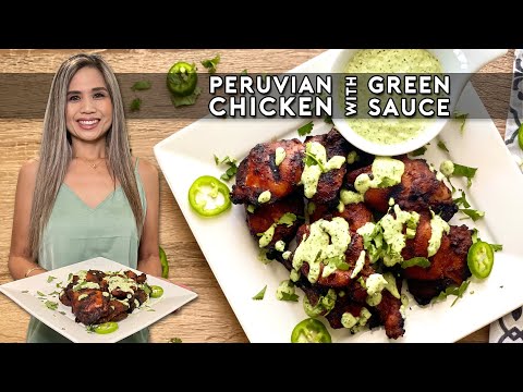 PERUVIAN CHICKEN & GREEN SAUCE