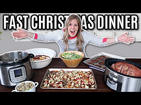 6 of the EASIEST Christmas Dinner Recipe Ideas!