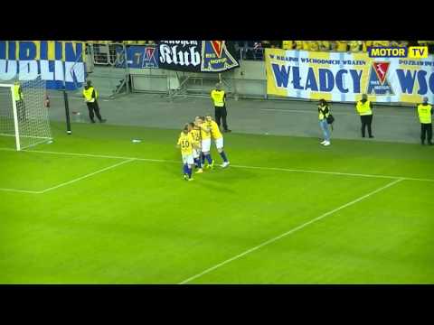 Bramki z meczu Motor Lublin - Polonia Przemyśl 2:0 (0:0)