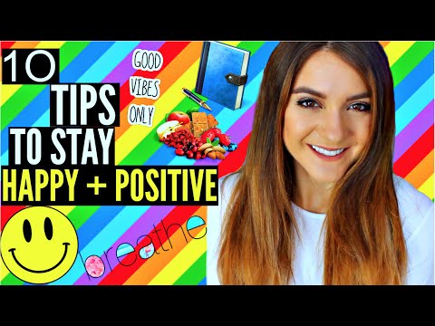 10 Tips to BE HAPPY | Self Motivation & Positive Thinking!! Video