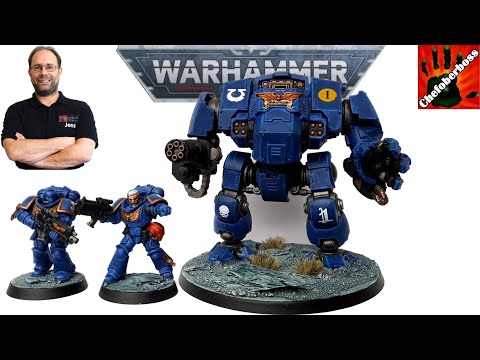 Warhammer 40.000 Conquest Primaris Redemptor Dreadnought Bemal Tutorial