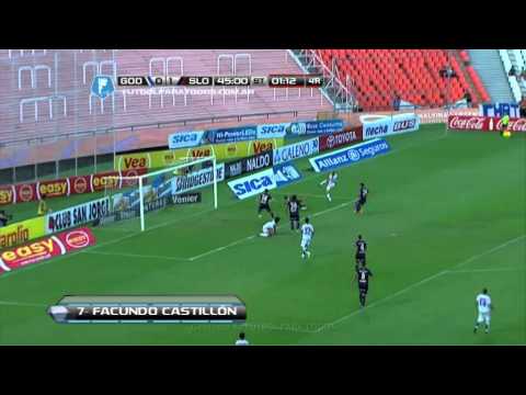 Gol Castillón. Godoy Cruz 1 - San Lorenzo 1. Final 2014. Fecha 7. Fútbol Para Todos.