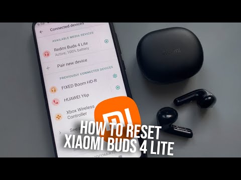 Xiaomi Redmi Buds 4 Lite - Factory Reset - How to Reset headphones Xiaomi Redmi Buds 4 Lite