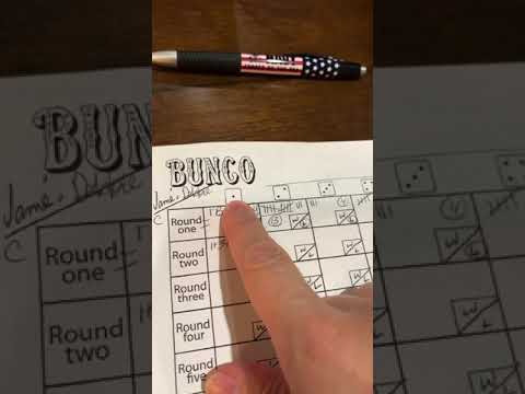 Playing Bunco and Keeping Score - YouTube