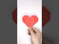 Easy Paper Heart Shorts Origami Paperheart
