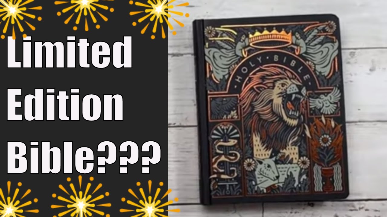 The Lion and the Lamb ESV Journaling Bible Review - Limited Edition Cover by Joshua Noom