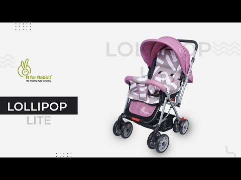 R FOR RABBIT LOLLIPOP LITE COLORFUL BABY STROLLER & PRAM FOR KIDS INSTALLATION VIDEO