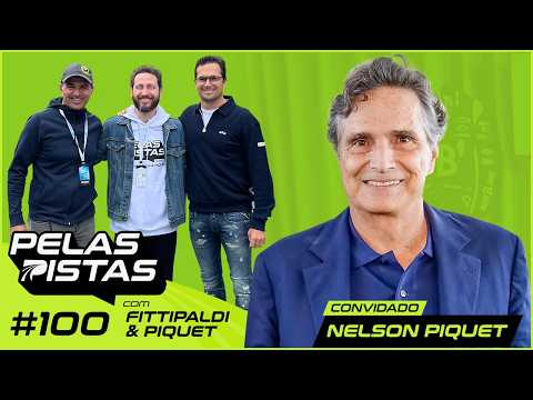 Entrevista Exclusiva com Nelson Piquet -  Episódio Especial 100 #PelasPistasPodcast
