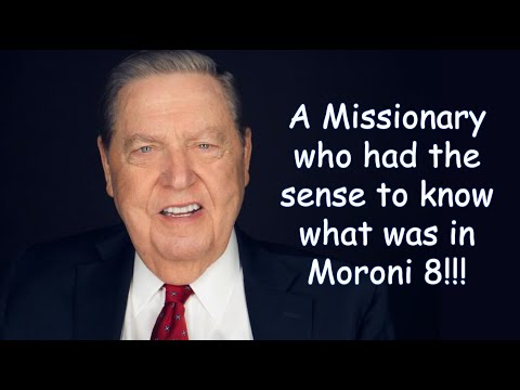The Coolest Moroni 8 Story Ever (Elder Holland Audio Excerpt)