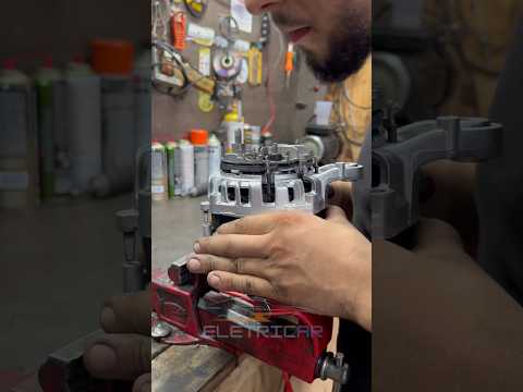 Recuperando alternador Valeo Gol G5 de um jeito que você nunca viu! ??#eletrica #mecanica #repair