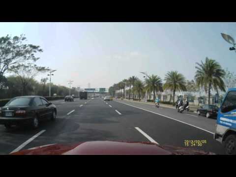 20130305 Distrito de Qianzhen Zhongshan e acidente rodoviário de Zhongan