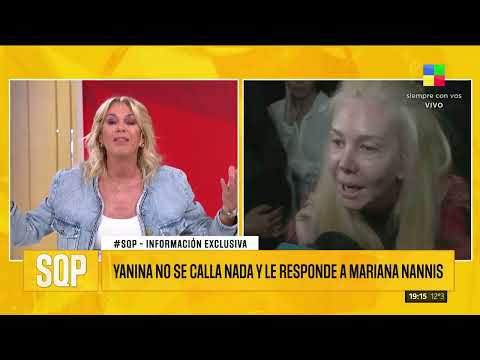 🔥 YANINA LATORRE LE RESPONDE A MARIANA NANNIS: "¿Cuál es tu éxito, boluda?"