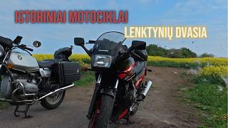 Su istoriniais motociklais į Nemuno žiedą | Baltijos plento žiedo čempionatas