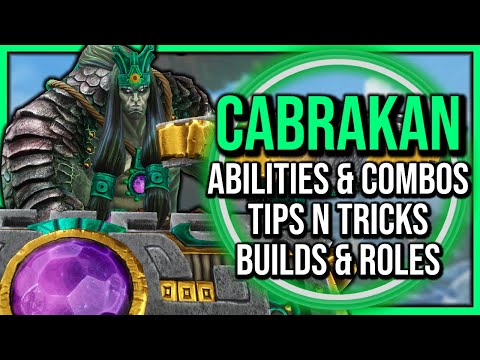 How To Play CABRAKAN Like A GOD In SMITE 2 - Builds, Combos, Roles & More!