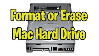 Format or Erase a Mac Hard Drive - All Formats Explained APFS, HFS+ Mac OS Journaled, FAT, ExFAT